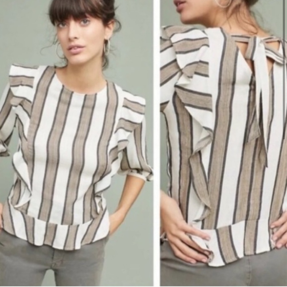 Anthropologie Isabella Sinclair Stripe top